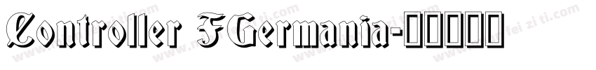 Controller FGermania字体转换